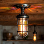 What's the difference between a pendant light and a ceiling light?