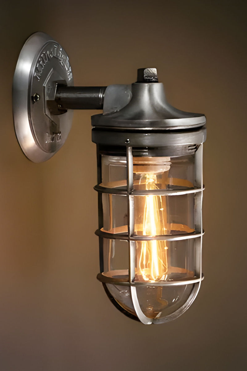 Outdoor Industrial Porch Light - The Pavilion