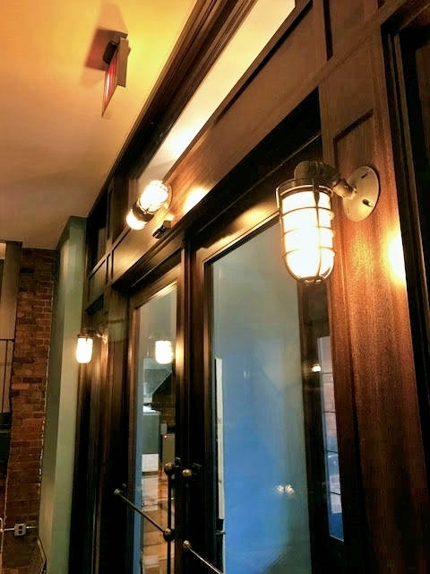 lobby door light fixtures 