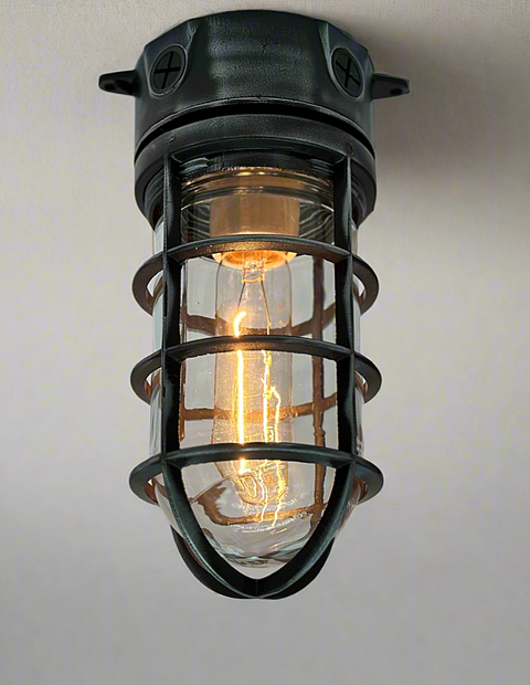 Industrial Flush Mount Light - The Sentinel