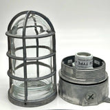 millerlights industrial lighting jelly jar cage ceiling light