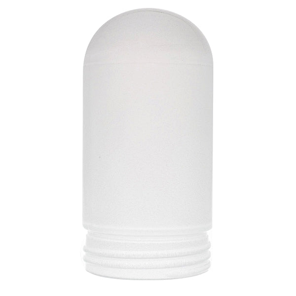 White Frosted Glass Jelly Jar Replacement Globes